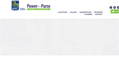 Desktop Screenshot of powerofthepurse.ca